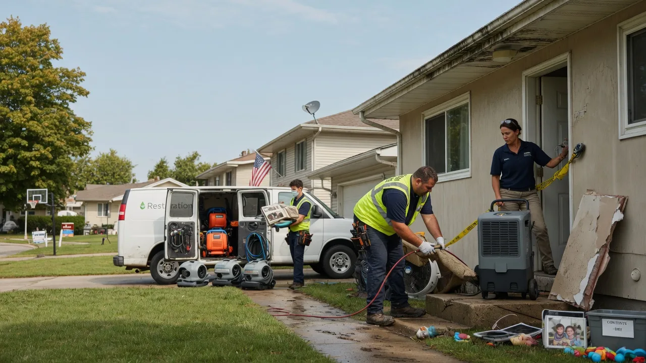 Water Damage Restoration in Pitman, PA near me